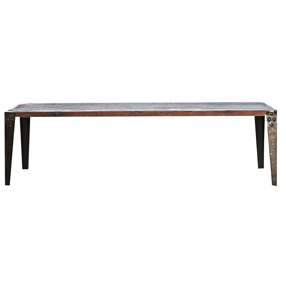 Steel Long French Industrial Age Table