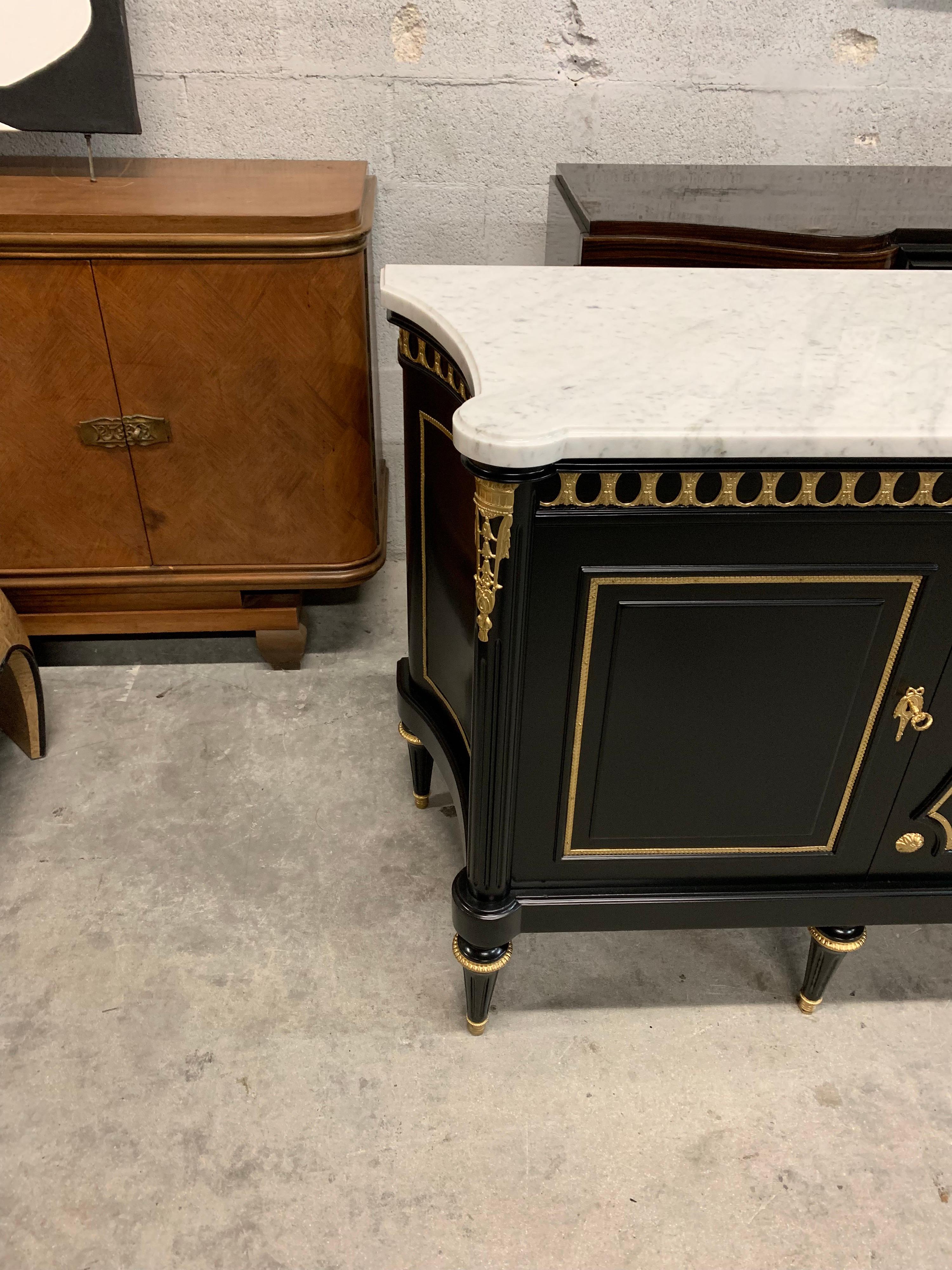 Long French Sideboard or Buffet or Credenzas, circa 1910s 4