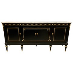 Carrara Marble Case Pieces and Storage Cabinets