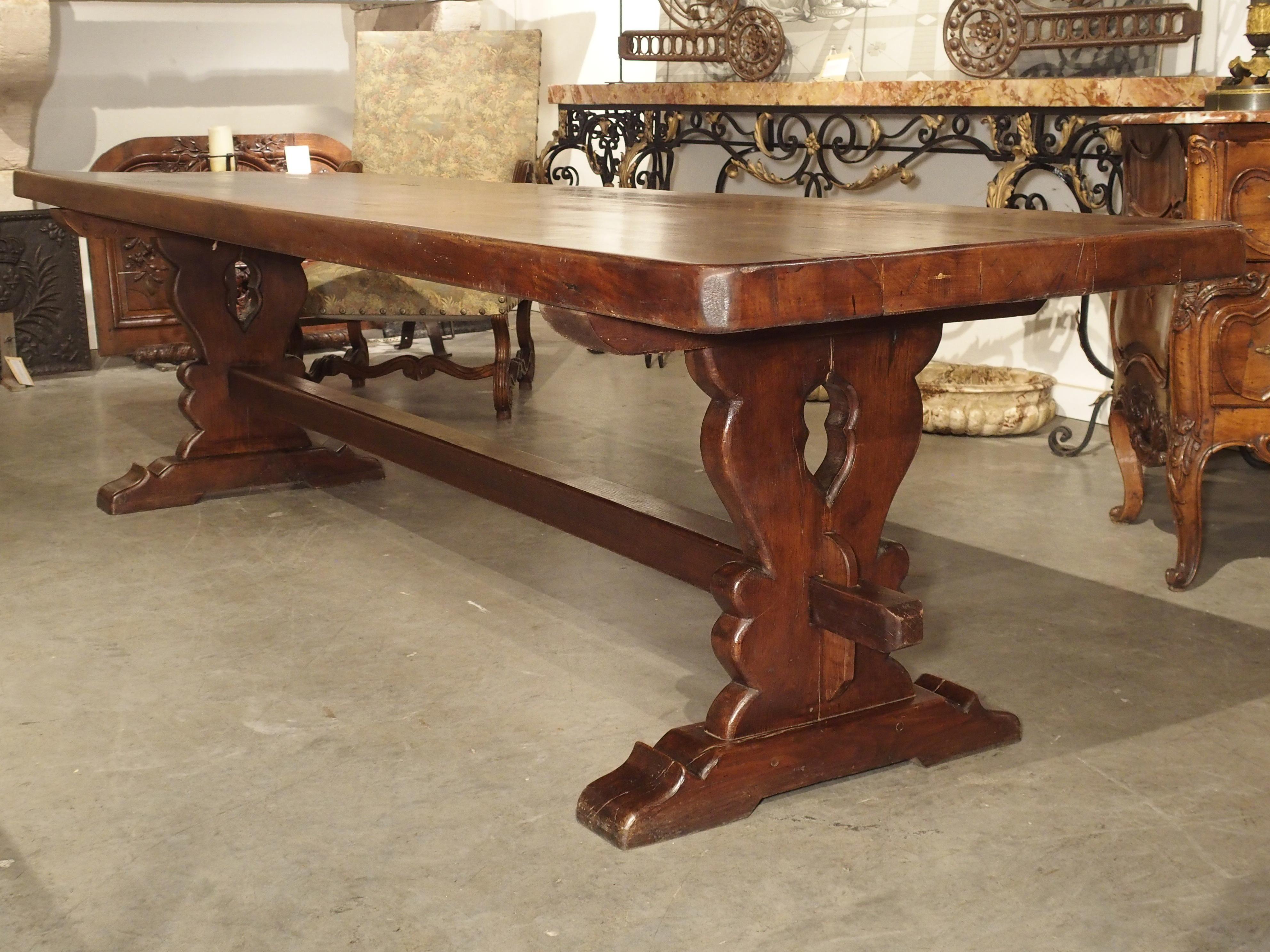 antique oak dining table