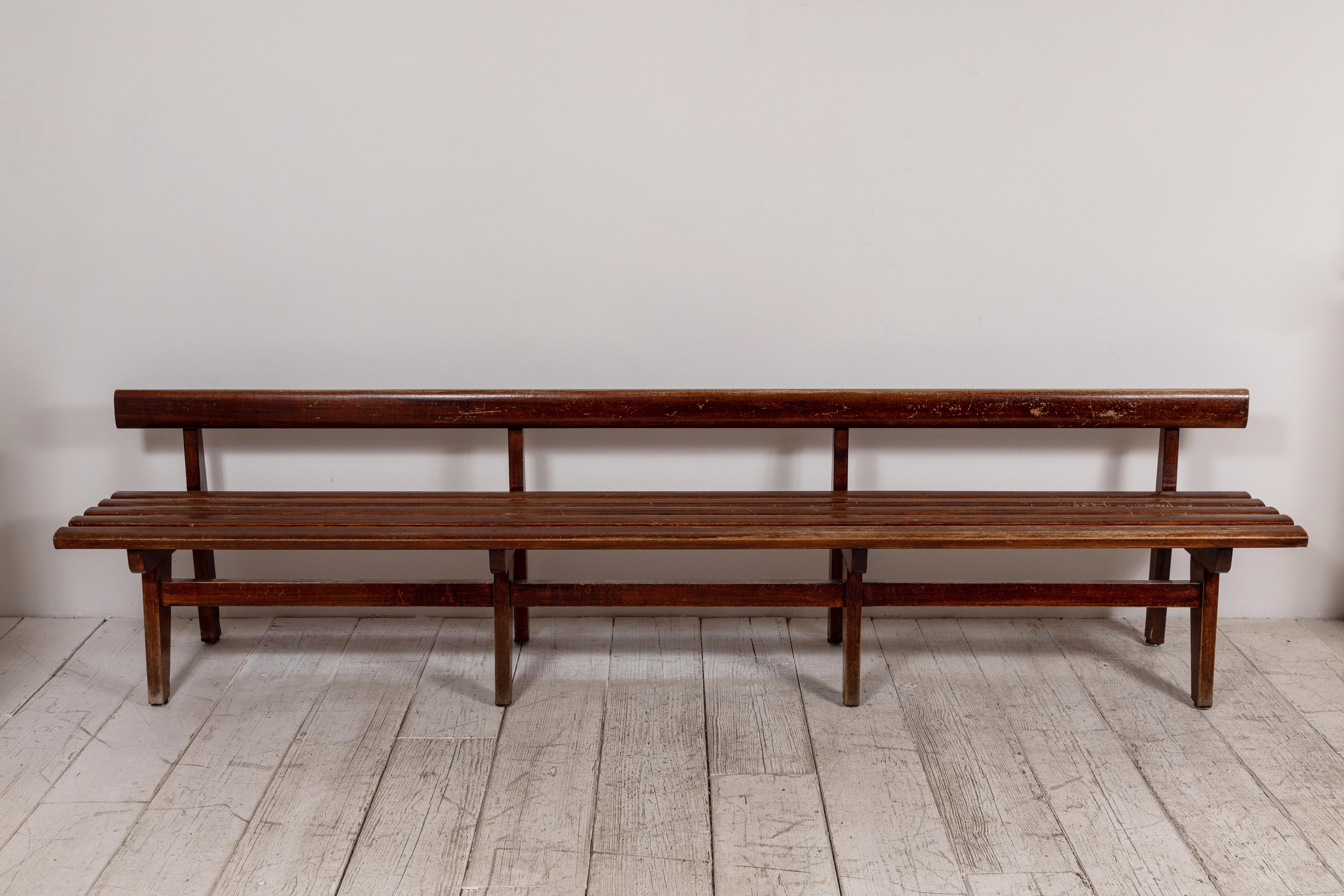 long hallway bench