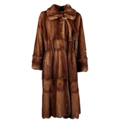 Long Fur Silk Lining Coat