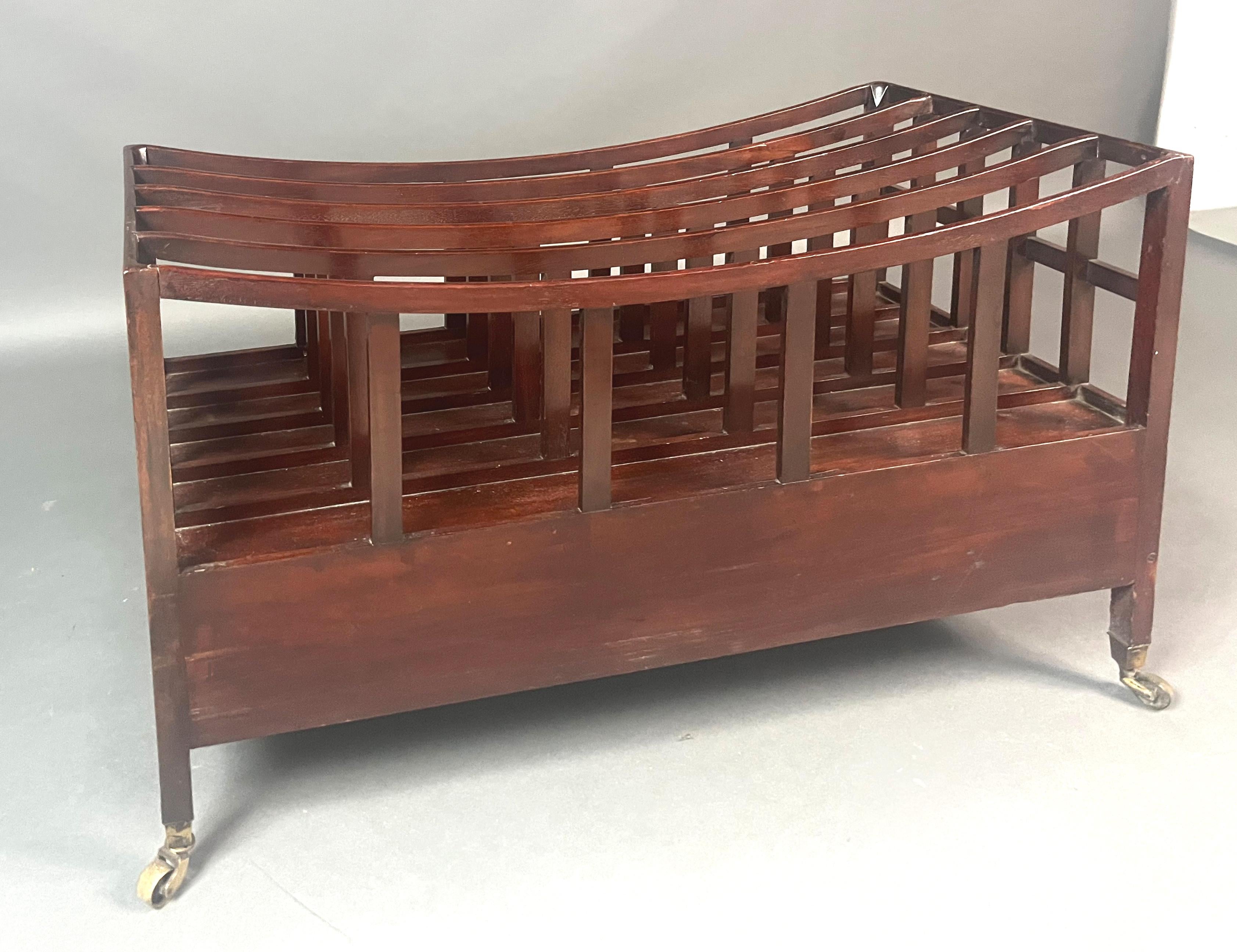 Largo Georgiano Sheraton Caoba Canterbury Inglés en venta