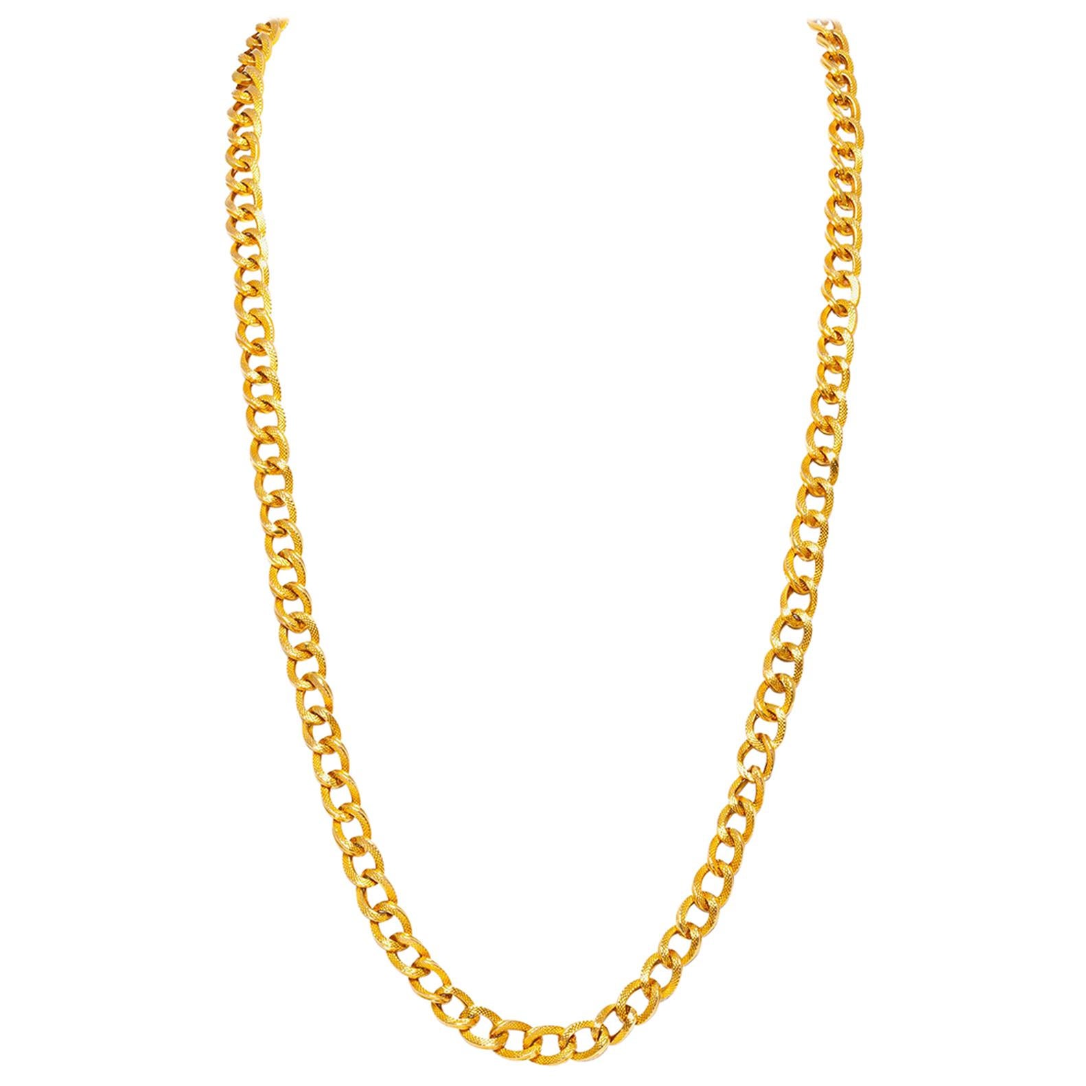 Long Gold Chain For Sale