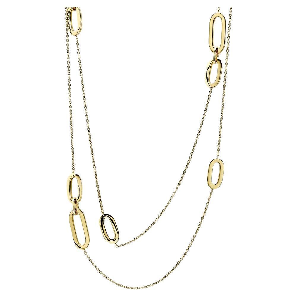 Long Gold Chain Necklace