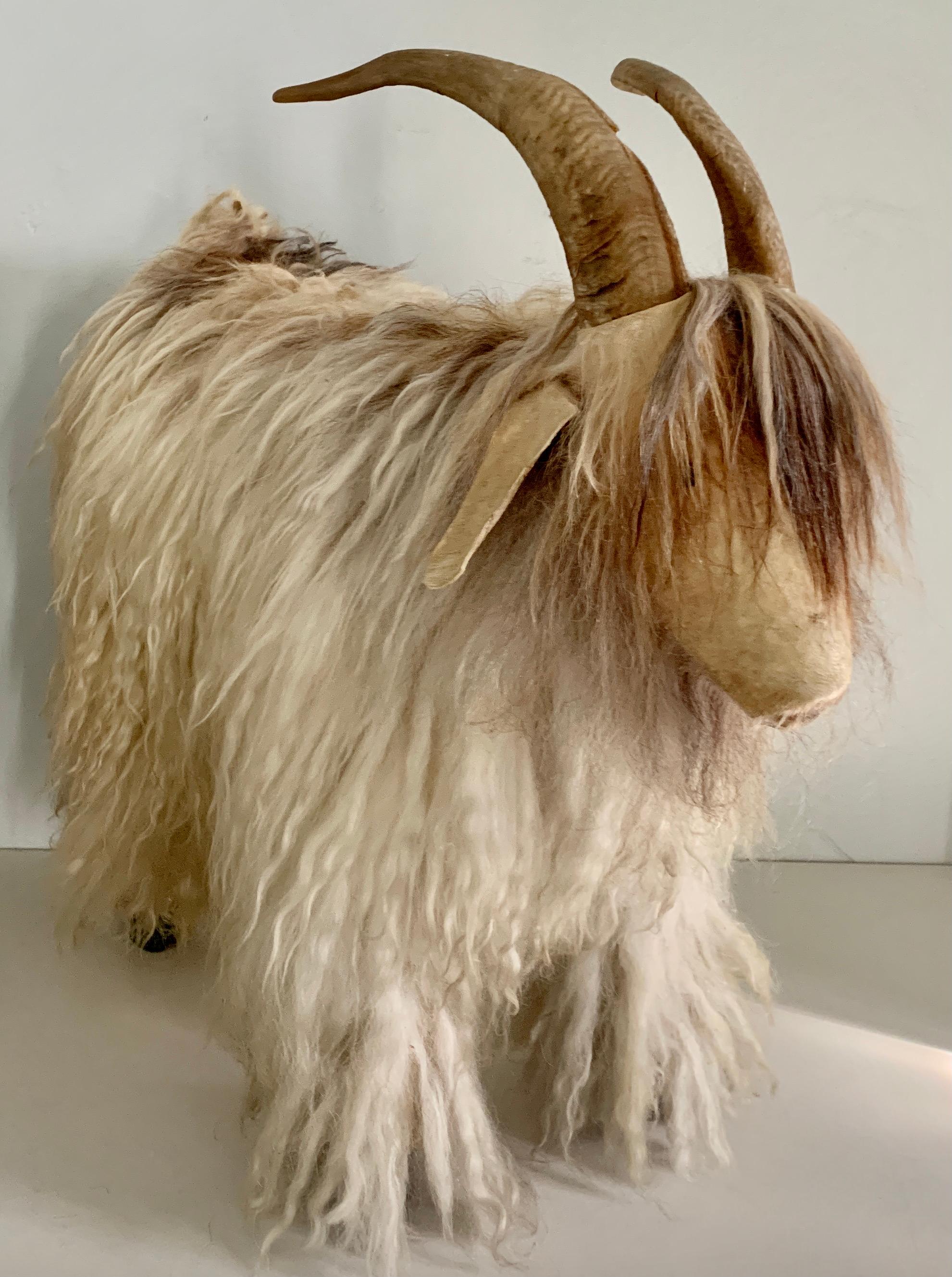 Long Hair Sheep Ottoman  For Sale 2