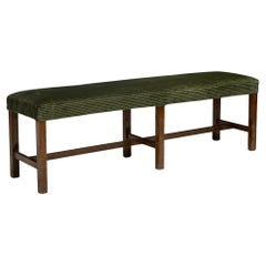 Long Hall Bench, England circa 1900 Antique Long Hall Bench, England circa 1900