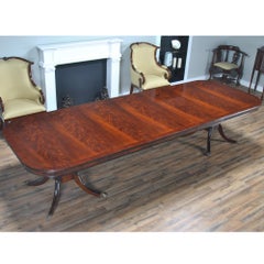 Long Harp Base Dining Table