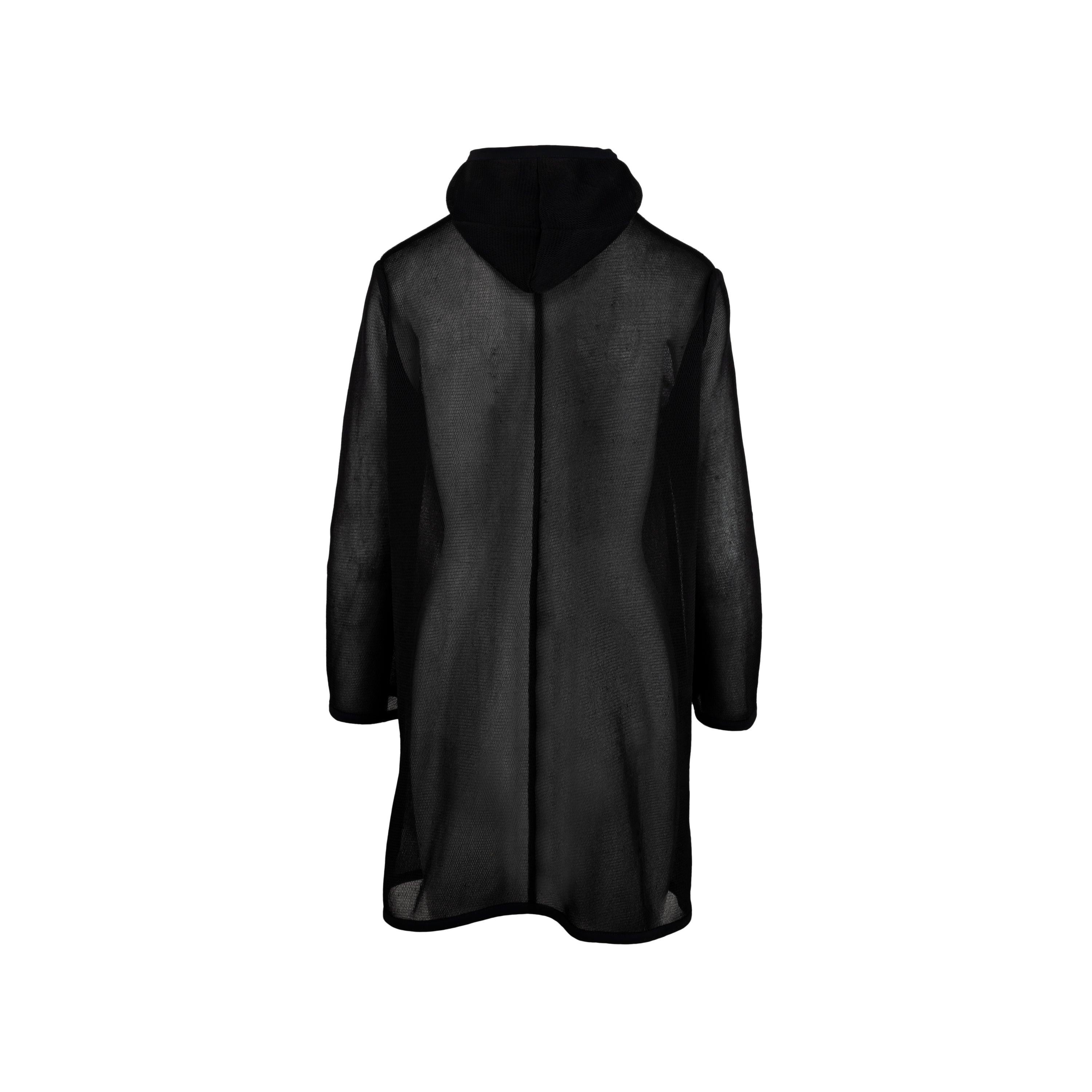 Black Long Hoodie - '10s For Sale