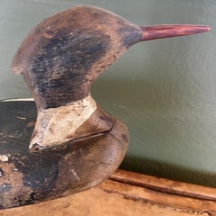Long Island Merganser Drake Decoy, circa 1910