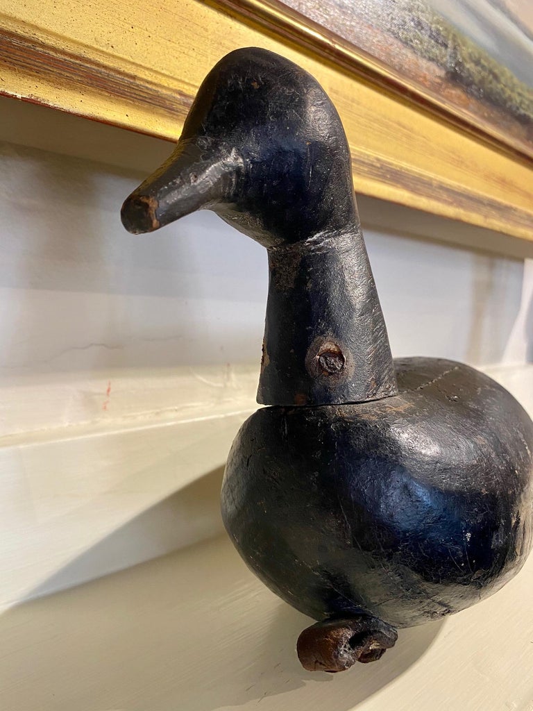 Long Island Root Head Brant Decoy by the Verity Family, circa 1890 at