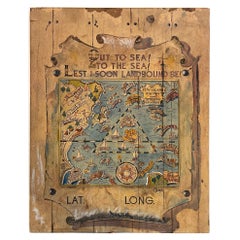"Long Island Sailing Grounds" Watercolor by Cappy Hjalmar Amundson