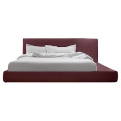 Long Island Wine-Red Double Bed