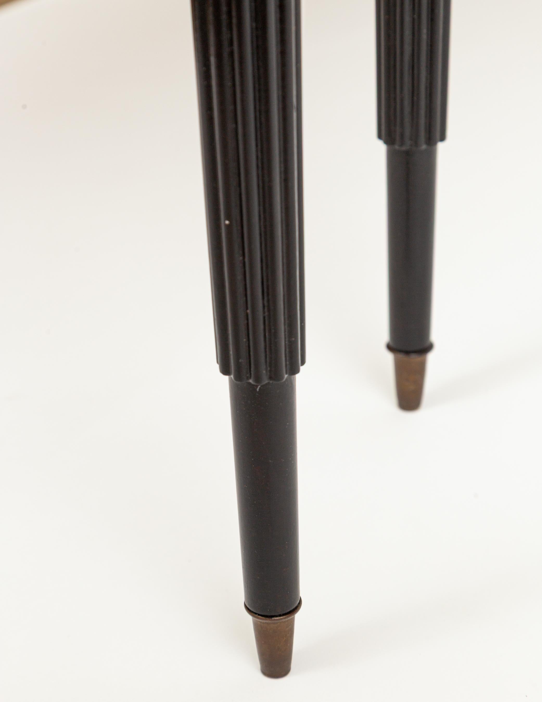 Long Italian Neoclassical Style Lacquered Console For Sale 6