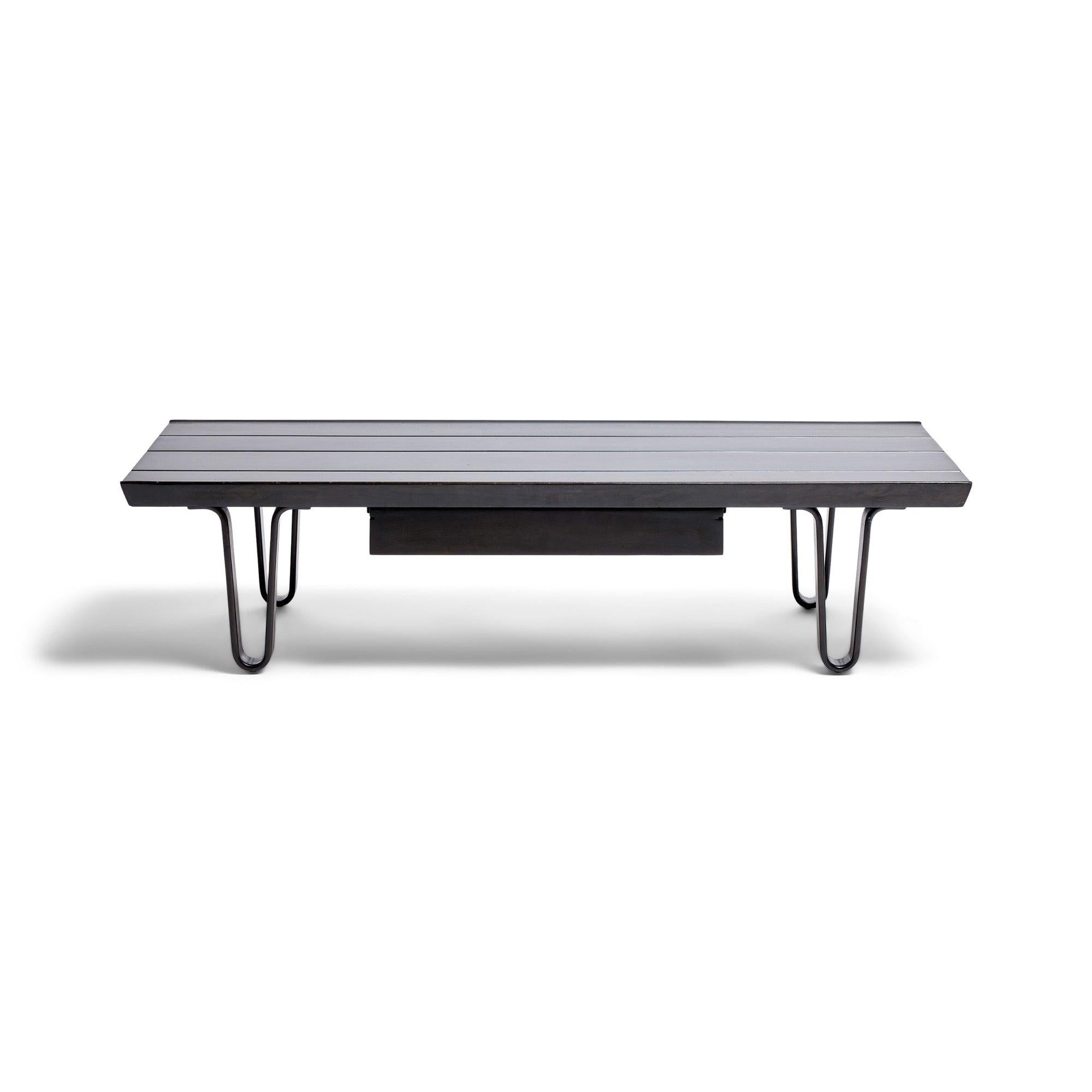 Long John Bench de Edward Wormley para Dunbar Estadounidense en venta