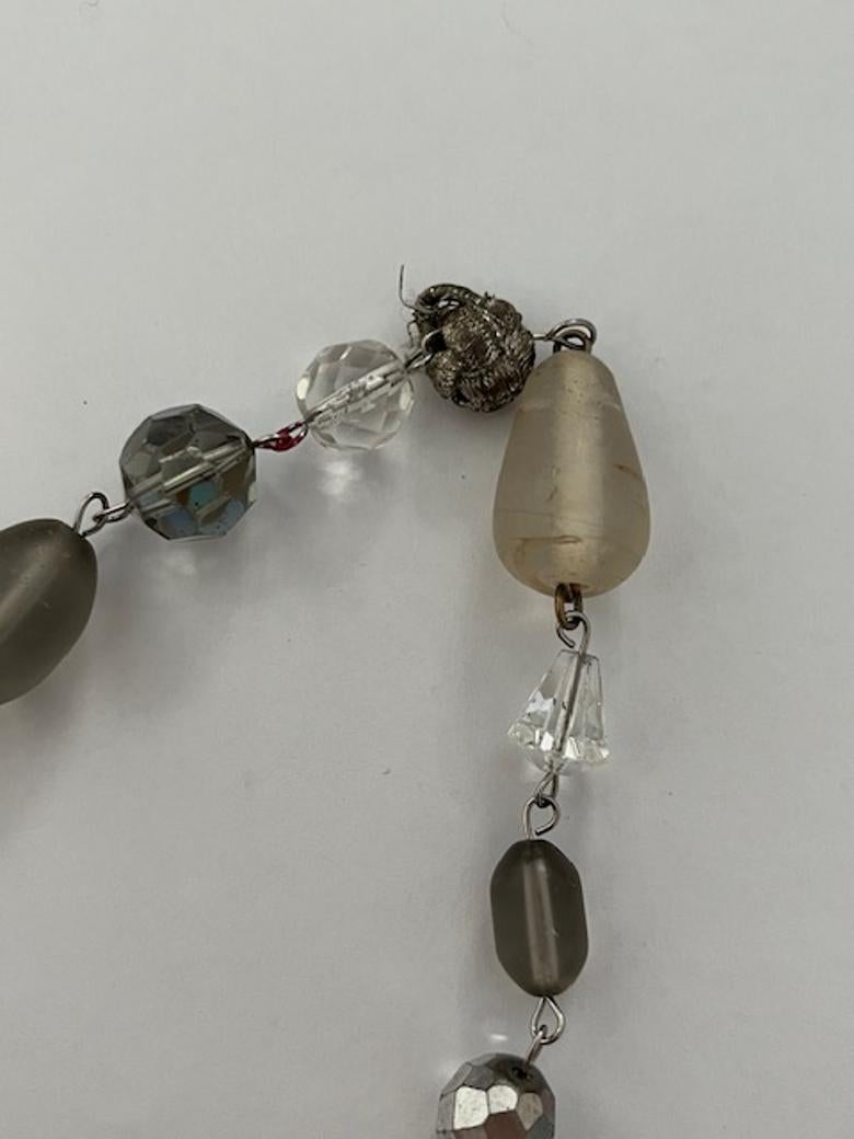 Collana lunga con perline in argento A. Silver di Daniel Swarovski in vendita 1