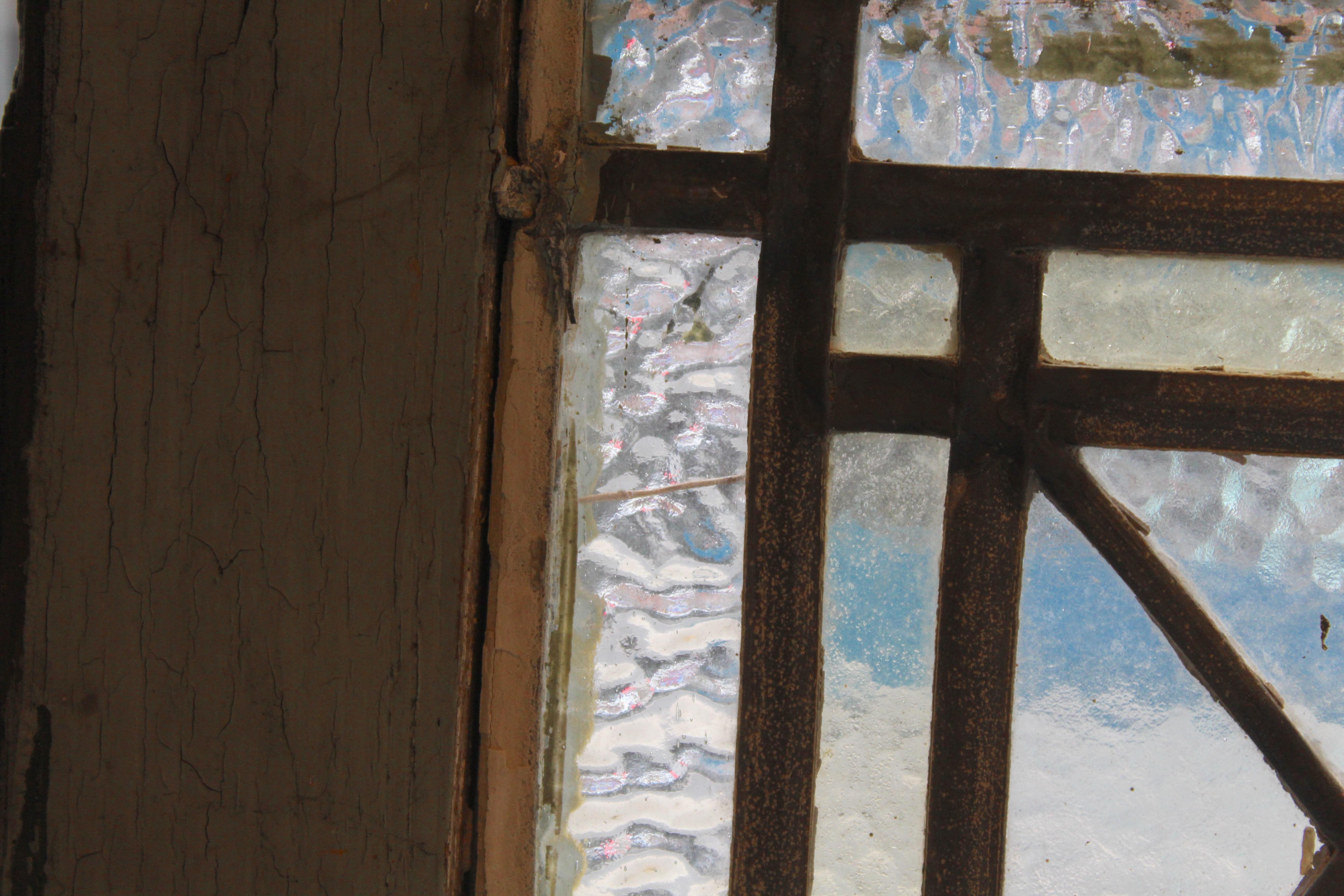 Long Leaded Glass Window 14