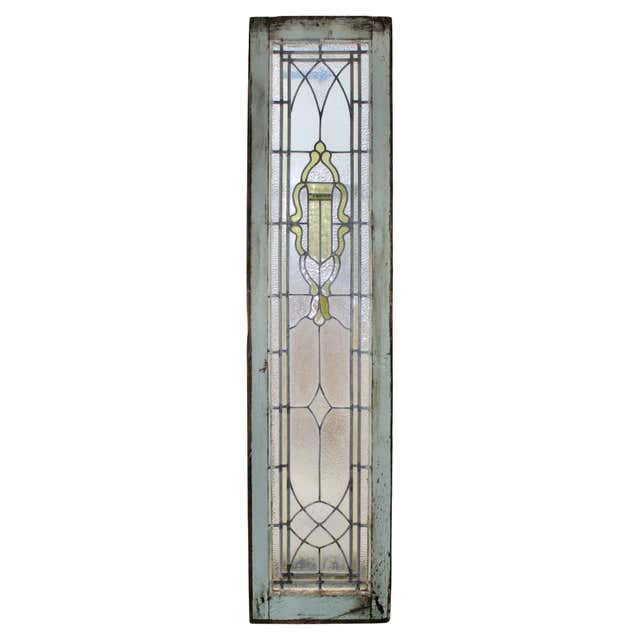 20x46 Window Antique Arched Church Window 20