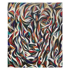 ""Long Lost"" ist ein einzigartiges spirituelles Ikon-Gemälde, das 2007 geschaffen wurde