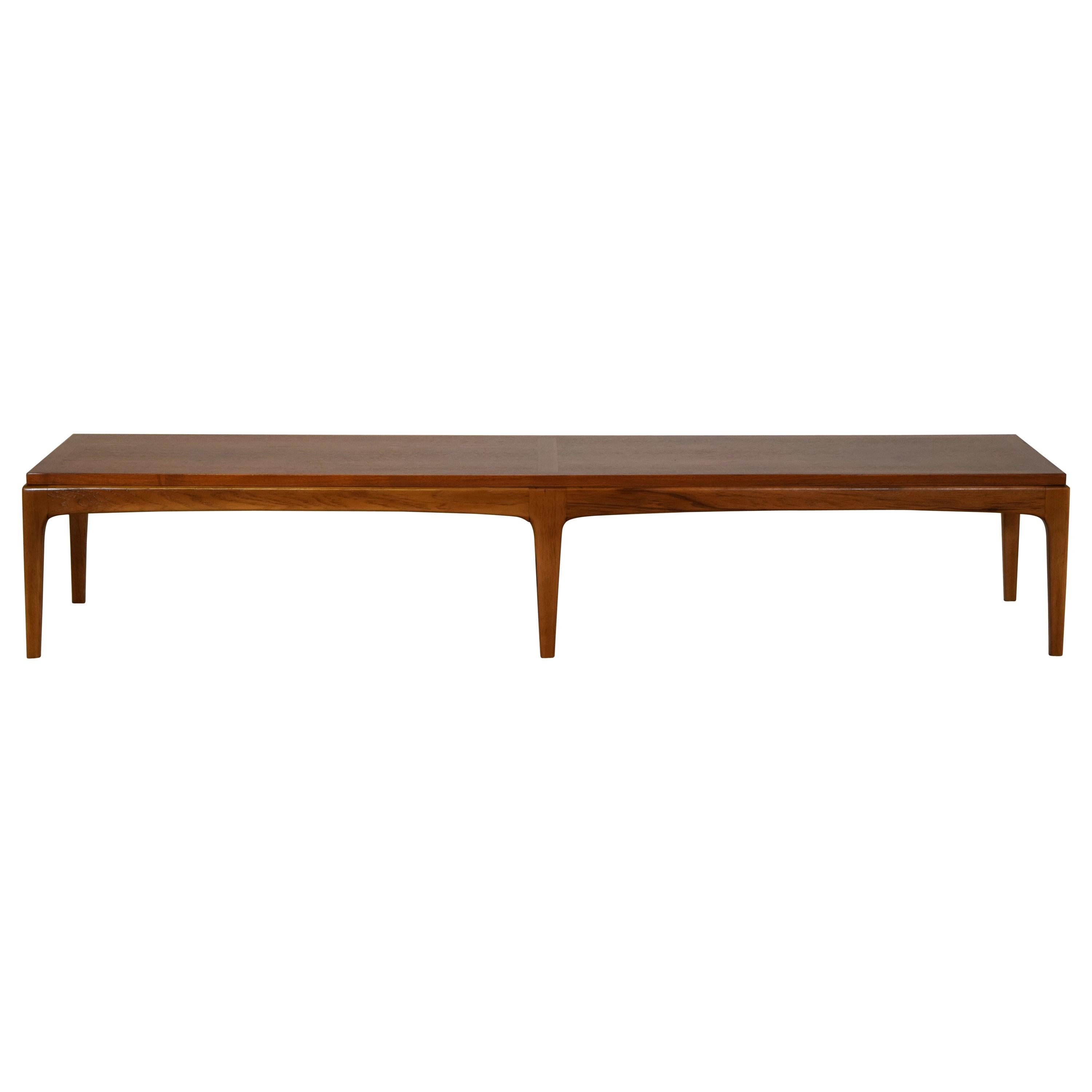 Long Low Profile Sofa Table by Lane 