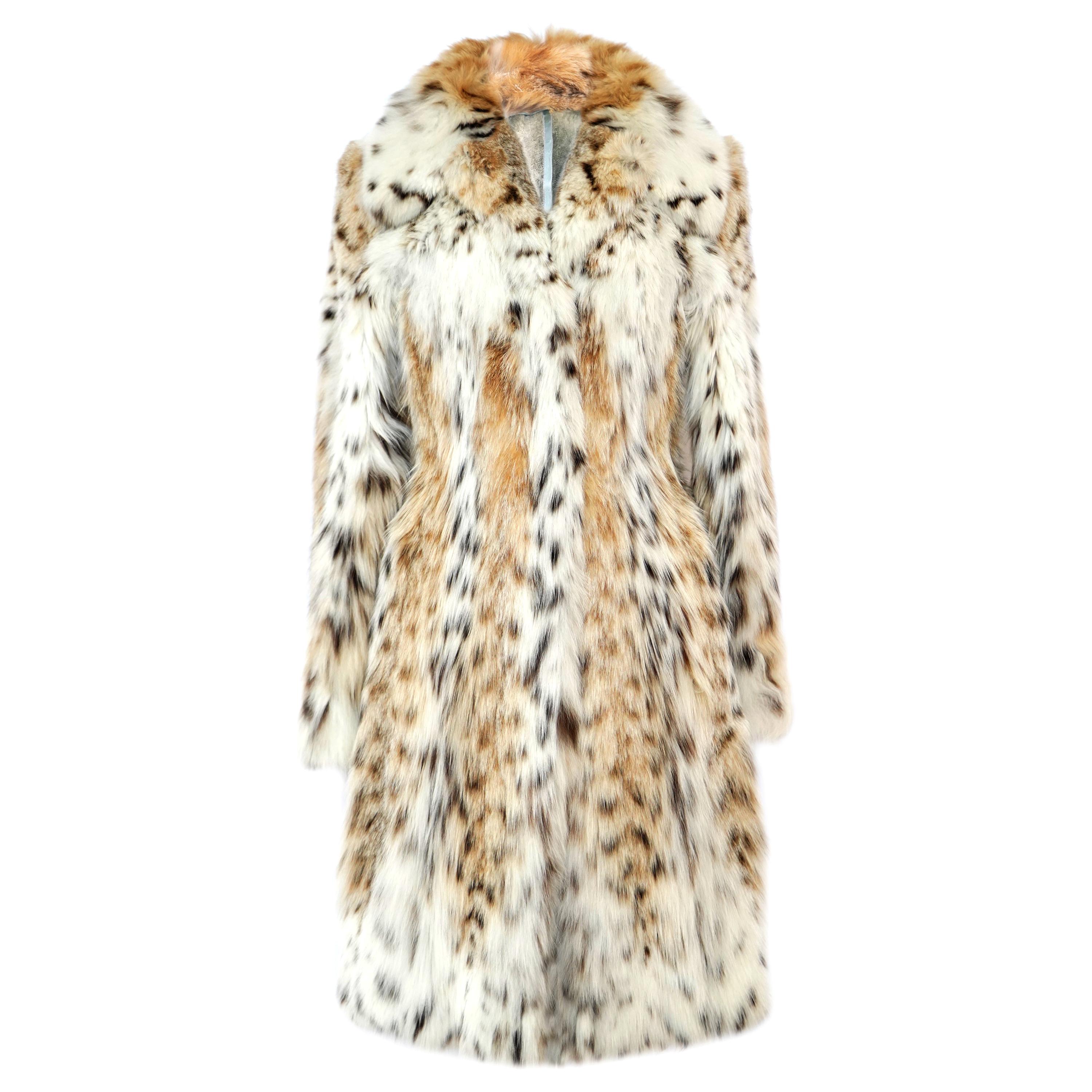Helen Yarmak Long Lynx Coat For Sale