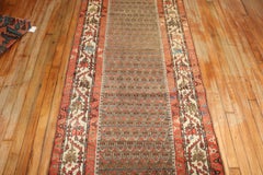Long Malayer Antique Persian Runner