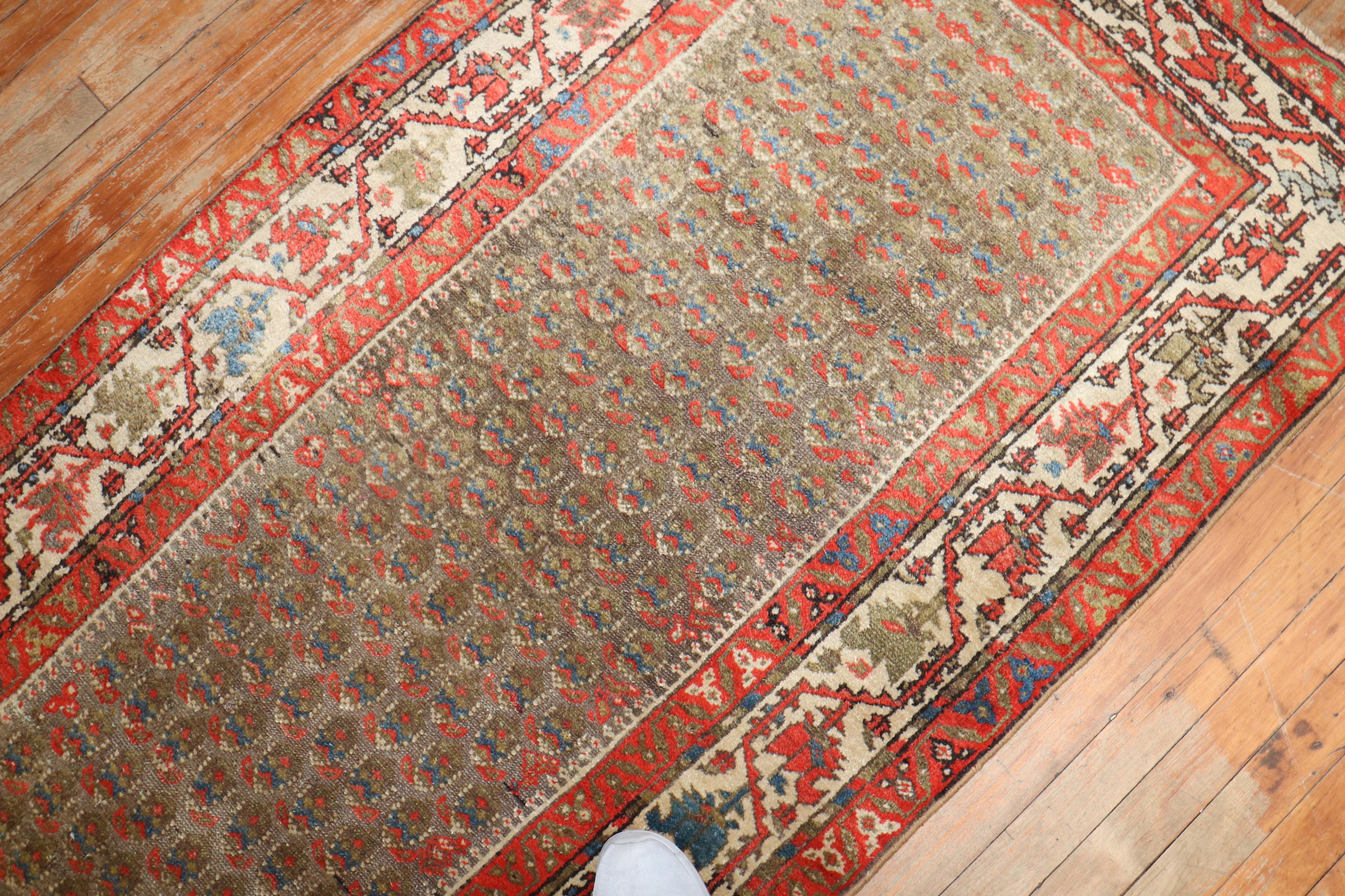 Long Malayer Antique Persian Runner For Sale 1