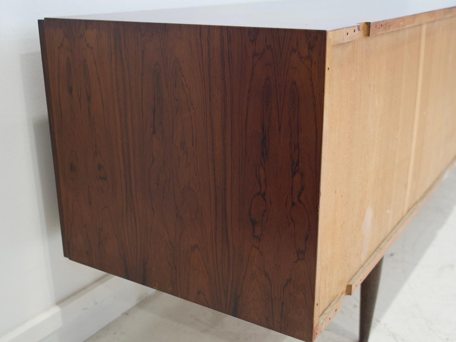 Long Mid-Century Modern Wooden Sideboard by Ib Kofod-Larsen 12