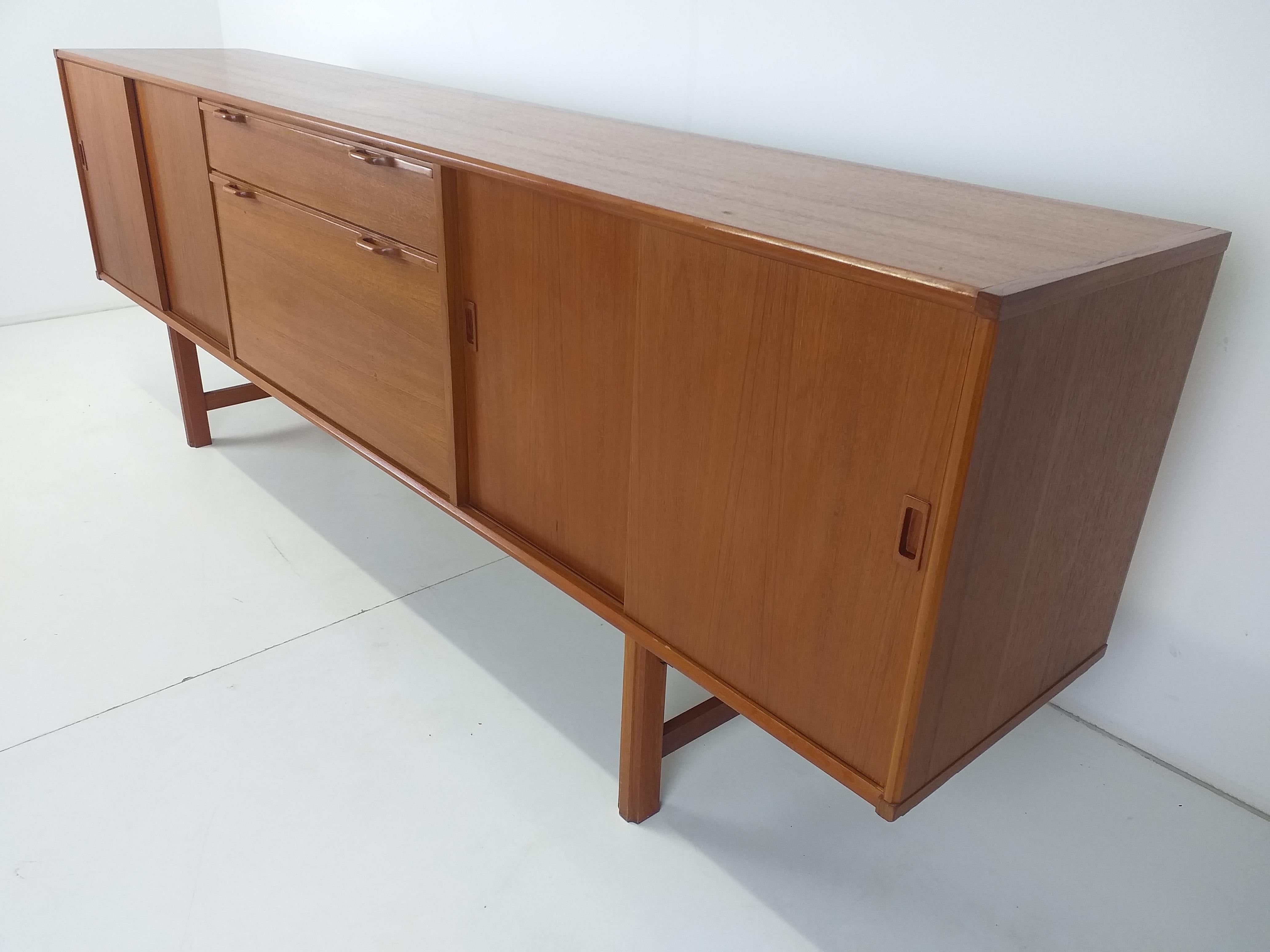 Mid-20th Century Long Midcentury Sideboard Fristho, 1960s For Sale