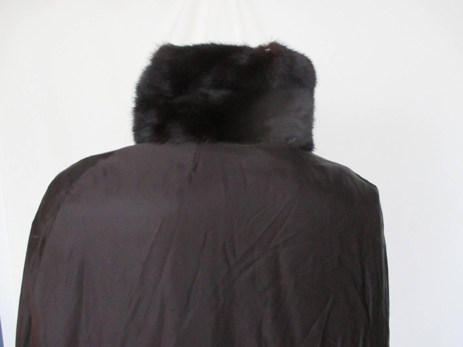 long mink fur cape 5