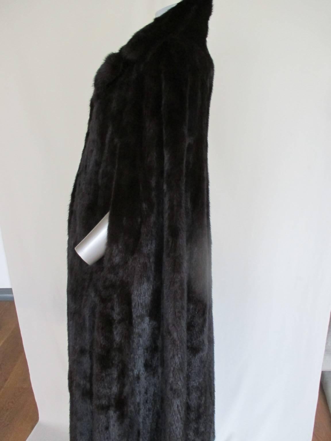 long fur cape