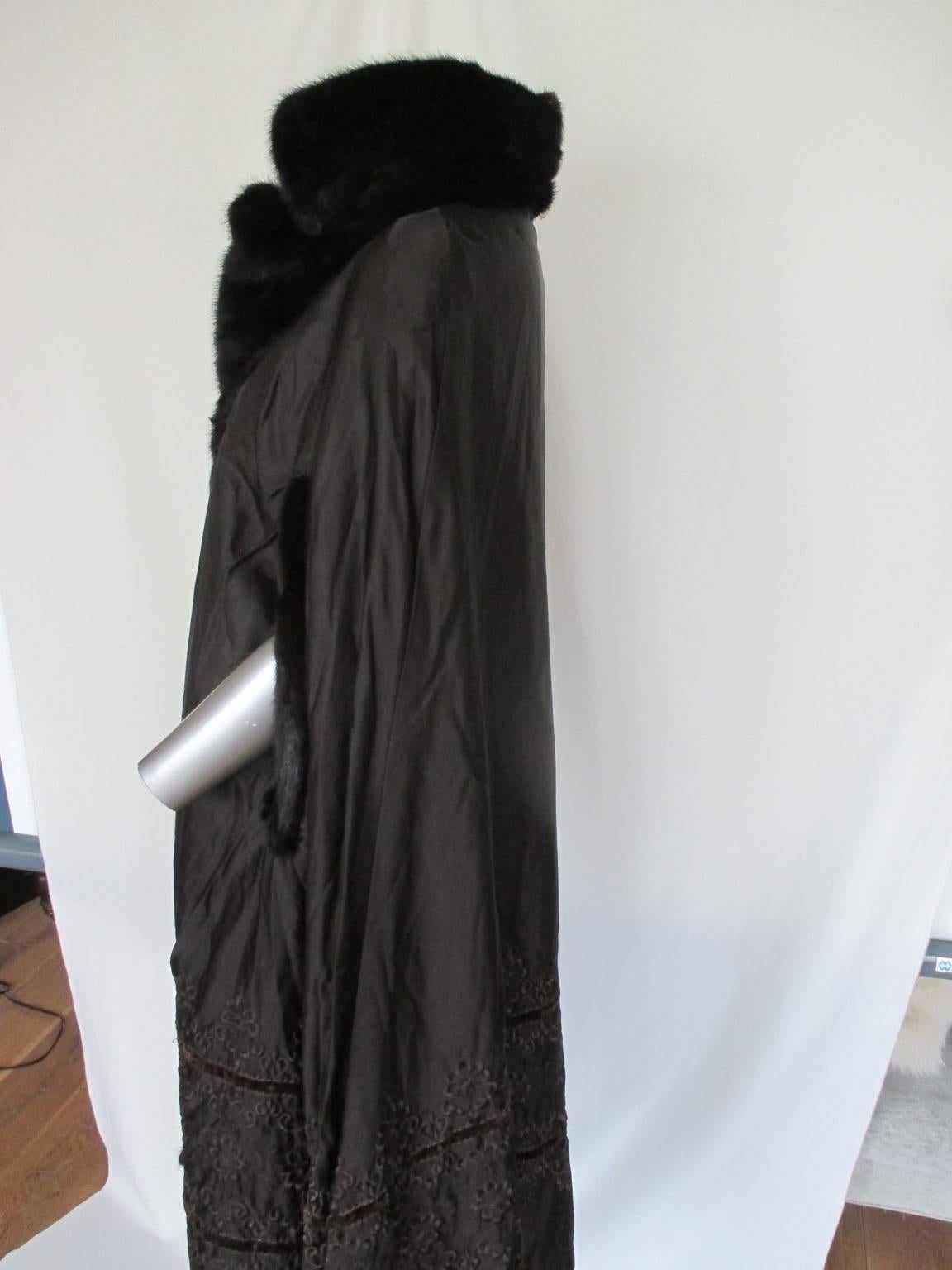 long mink fur cape 2