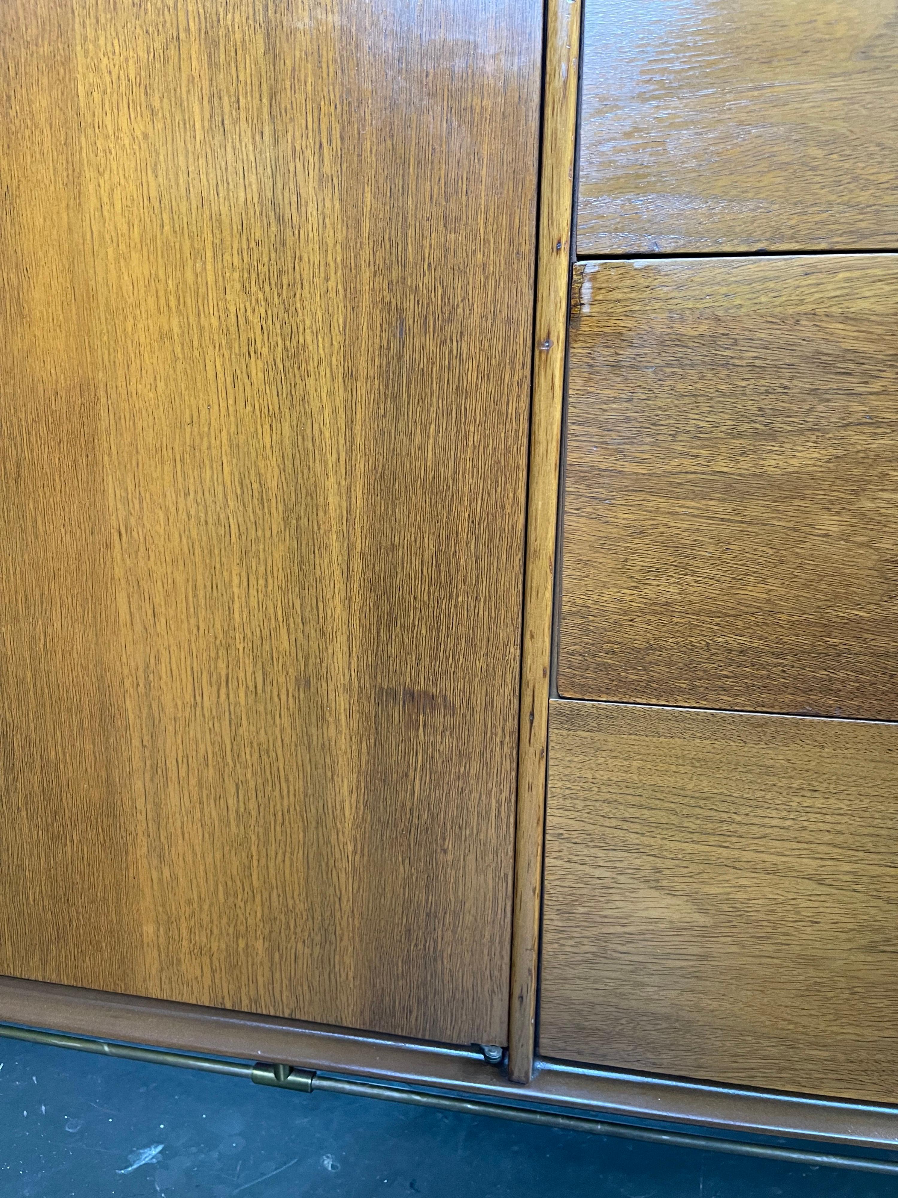 Long Dresser or Credenza by Specialty Woodcraft, 1957 For Sale 5