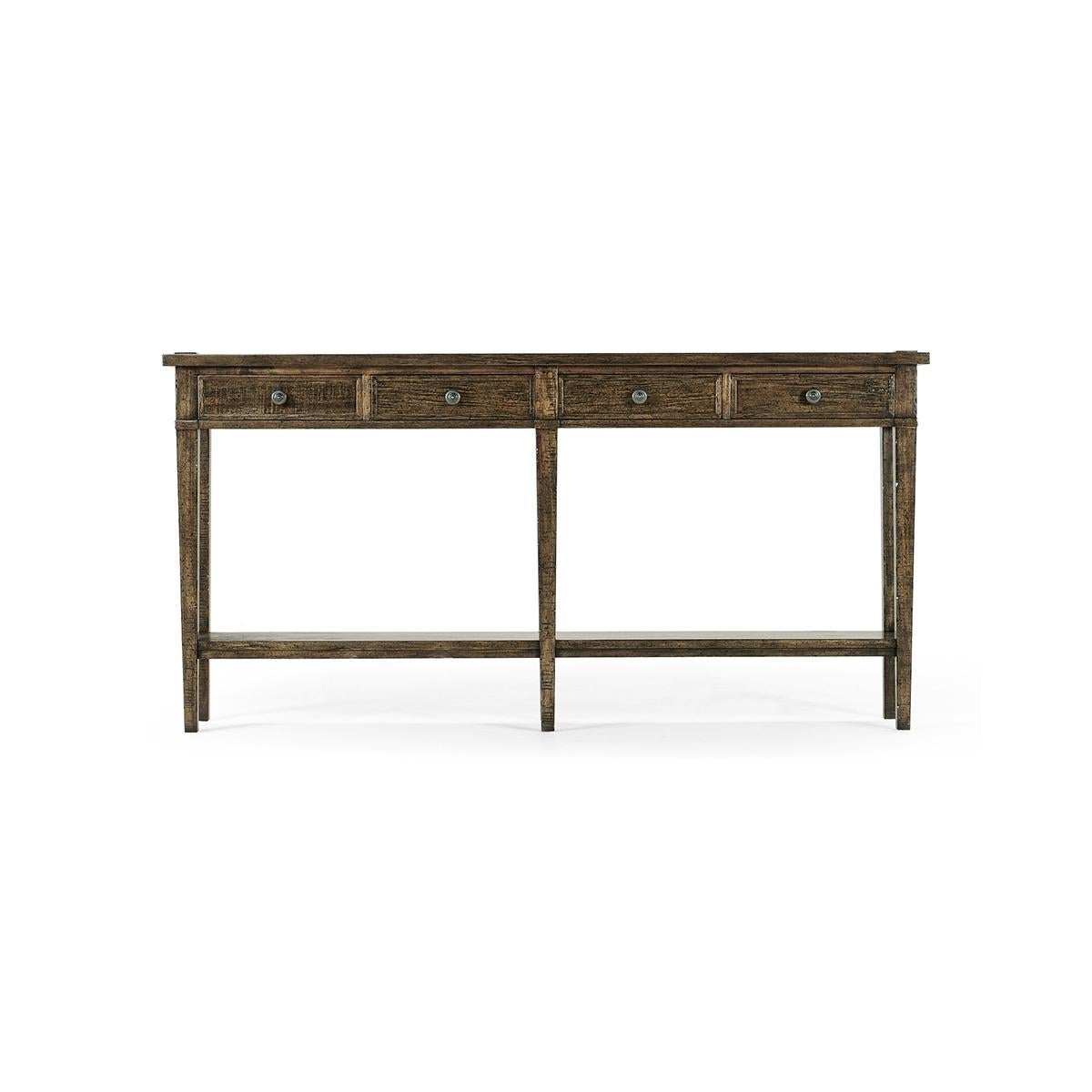 long console table