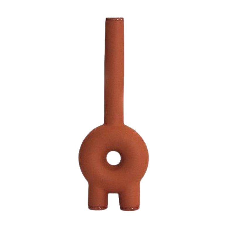 Vase à col long en céramique de Faina