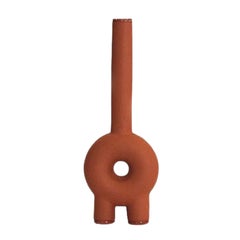 Vaso a collo lungo in ceramica di Faina