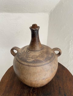 Long Necked Water Jug from Mexico's Huasteca Region, Circa 1970's