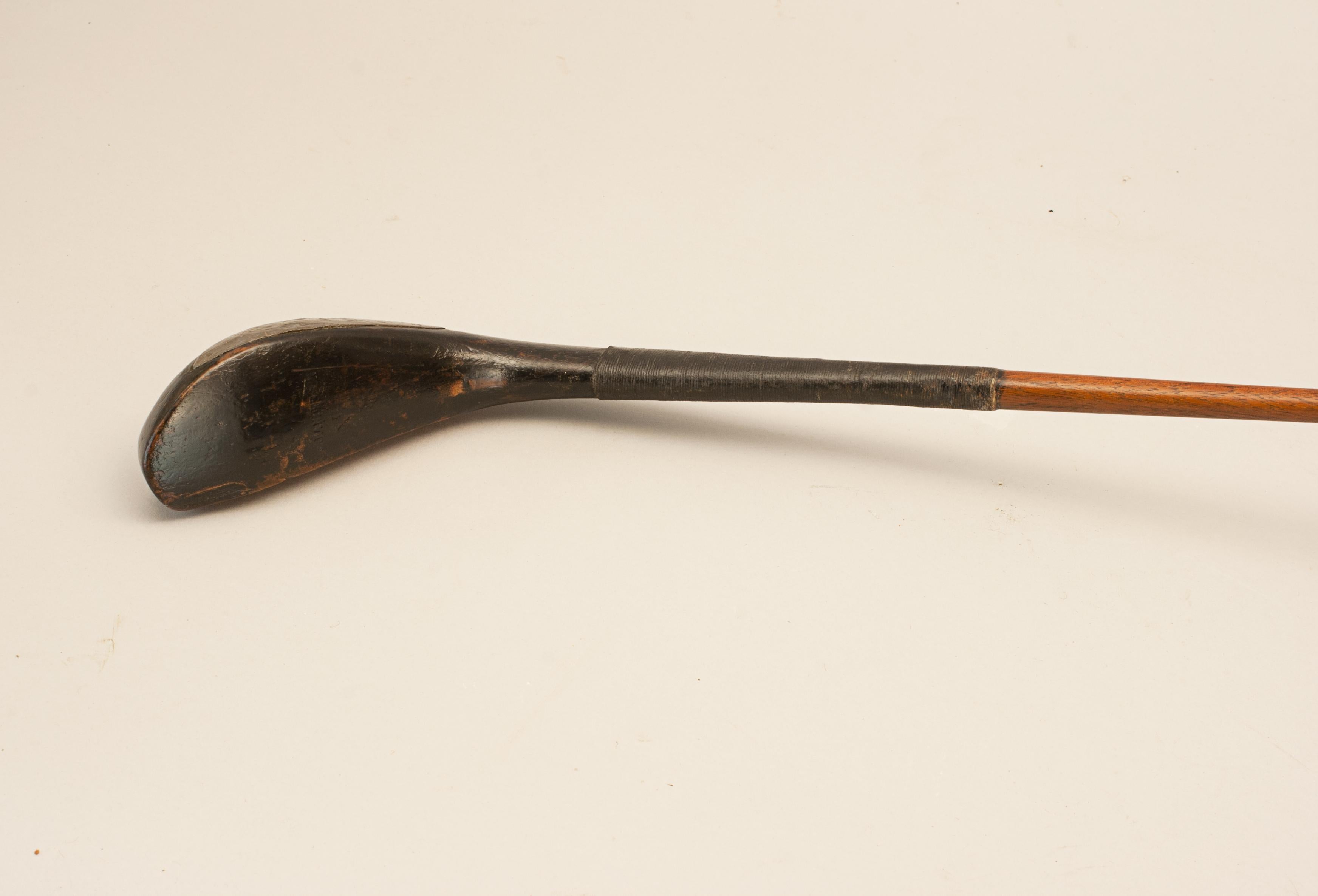 Mid-19th Century Long Nose Golf Club By Jamie Anderson Of St Andrews For Sale
