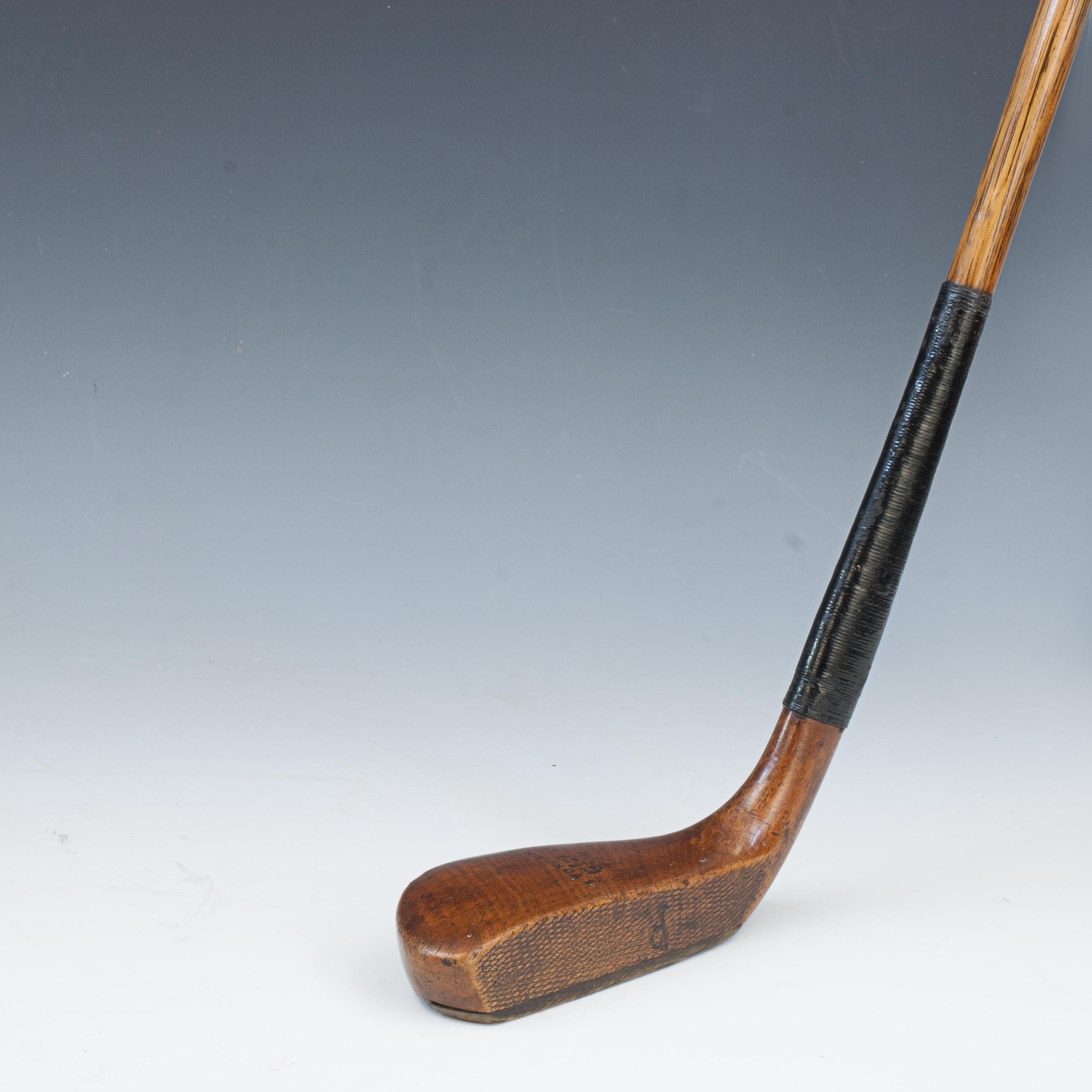 Scottish Long Nose Golf Club Putter By Robert Forgan For Sale