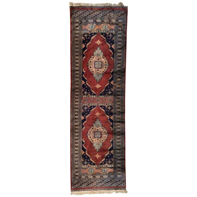 Vintage Persian Hollywood Regency Style Pakistani Rug For Sale at 1stDibs