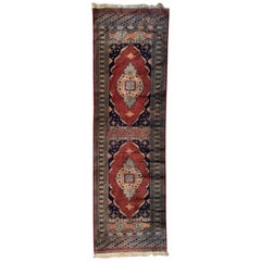 Long Pakistan Vintage Rug