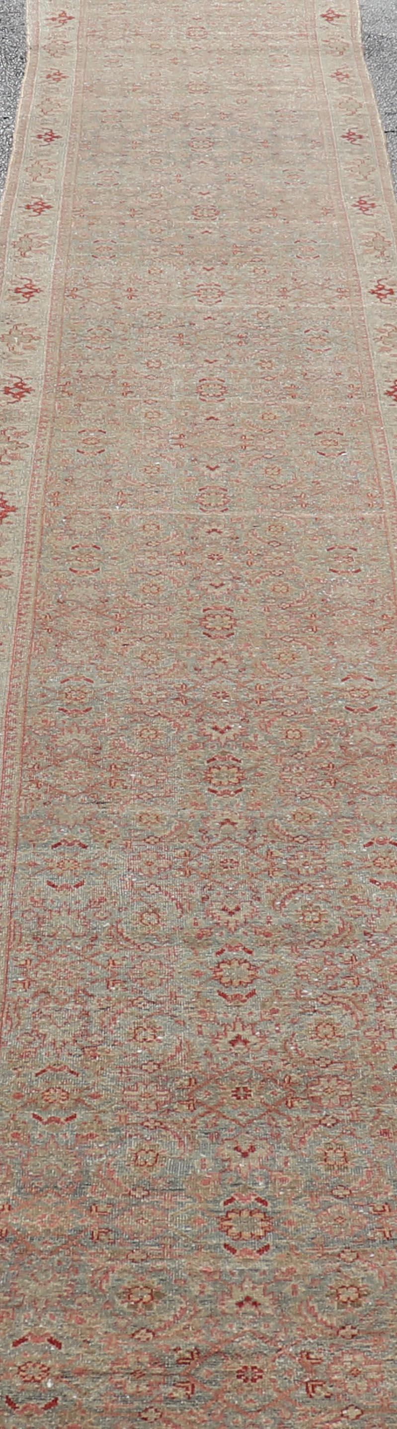Long Persian Tabriz Runner with Sophisticated Design Keivan Woven Arts  For Sale 6