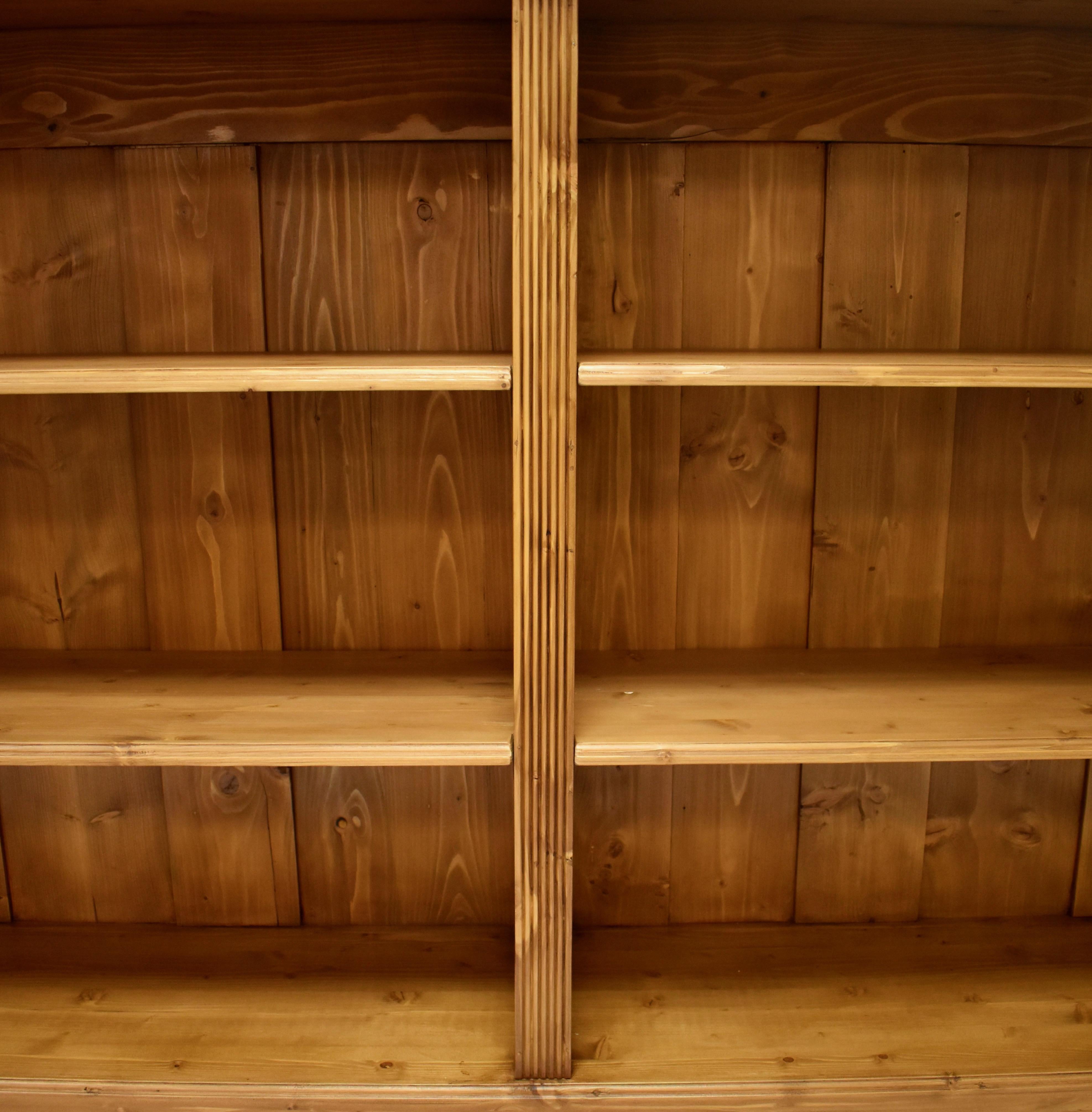 Long Pine Double Bookcase 4