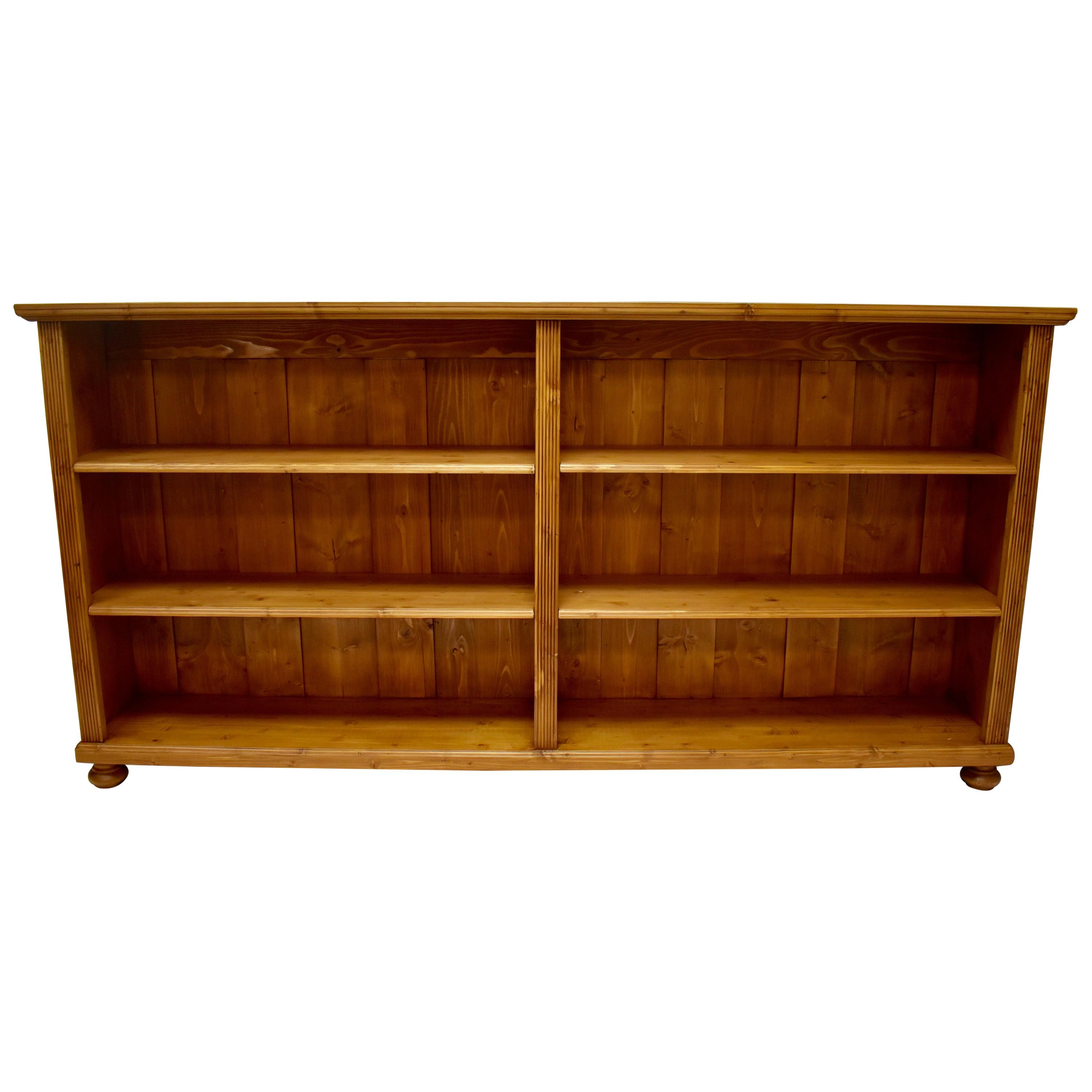 Long Pine Double Bookcase