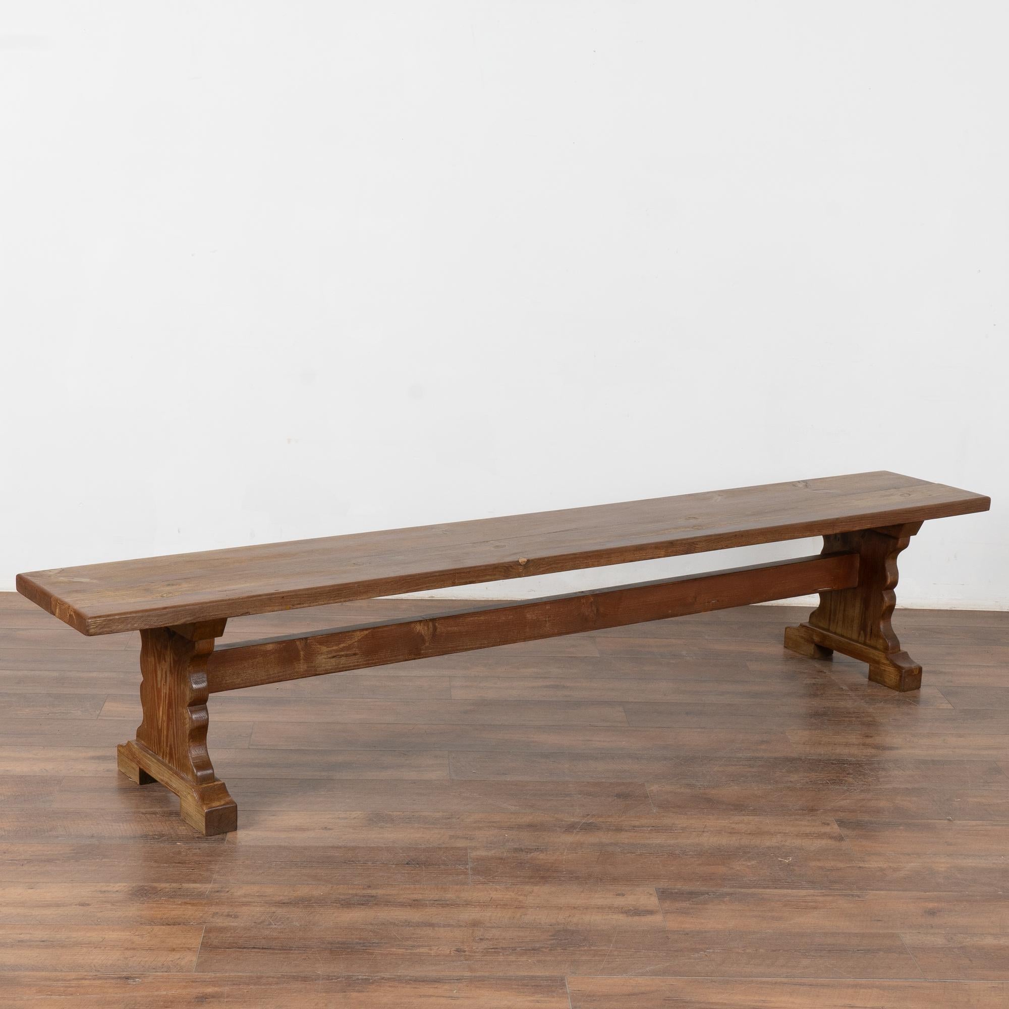 Long Pine Narrow Bench, Sweden circa 1880 2