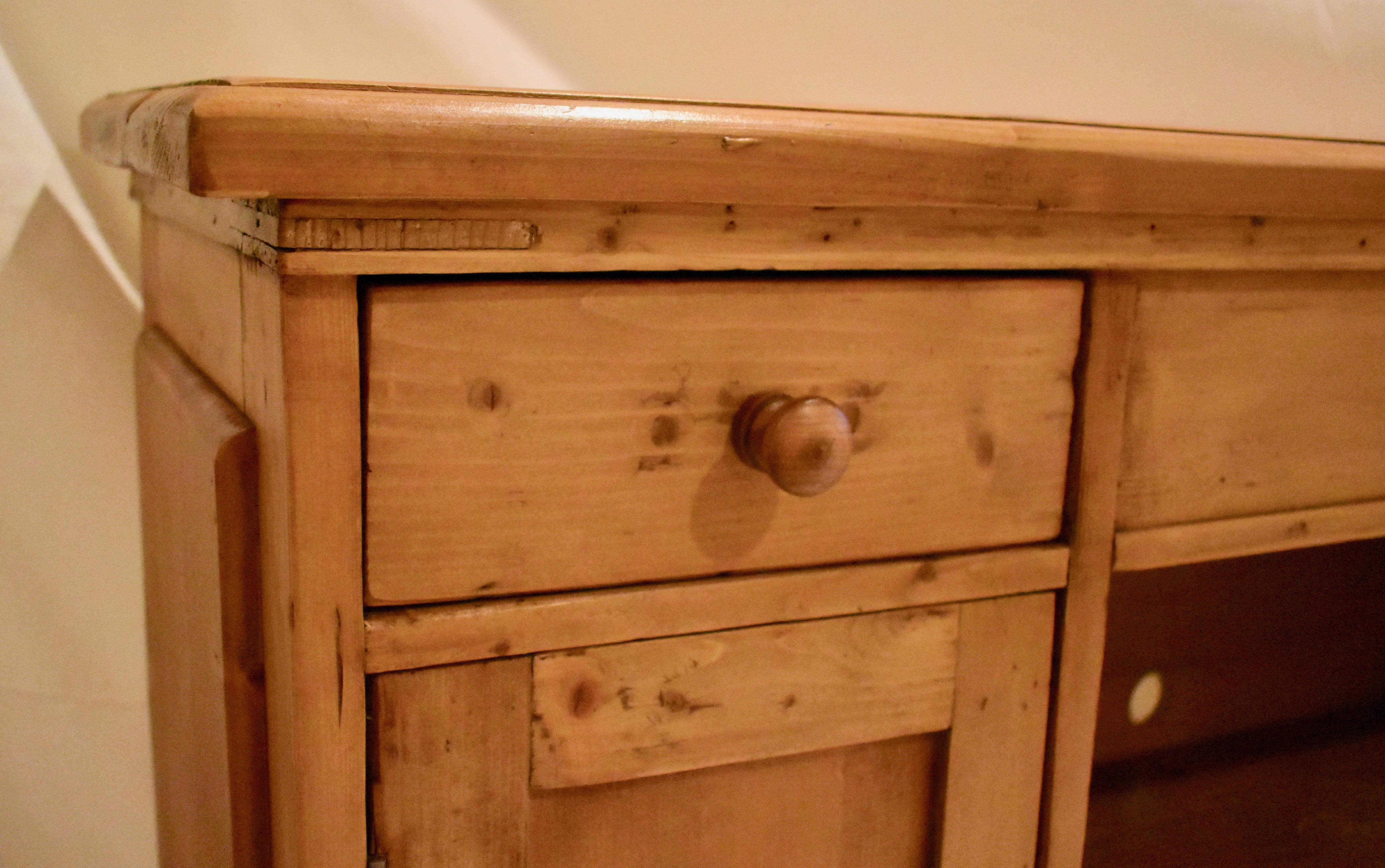 Long Pine Sideboard with Nineteen Drawers 5