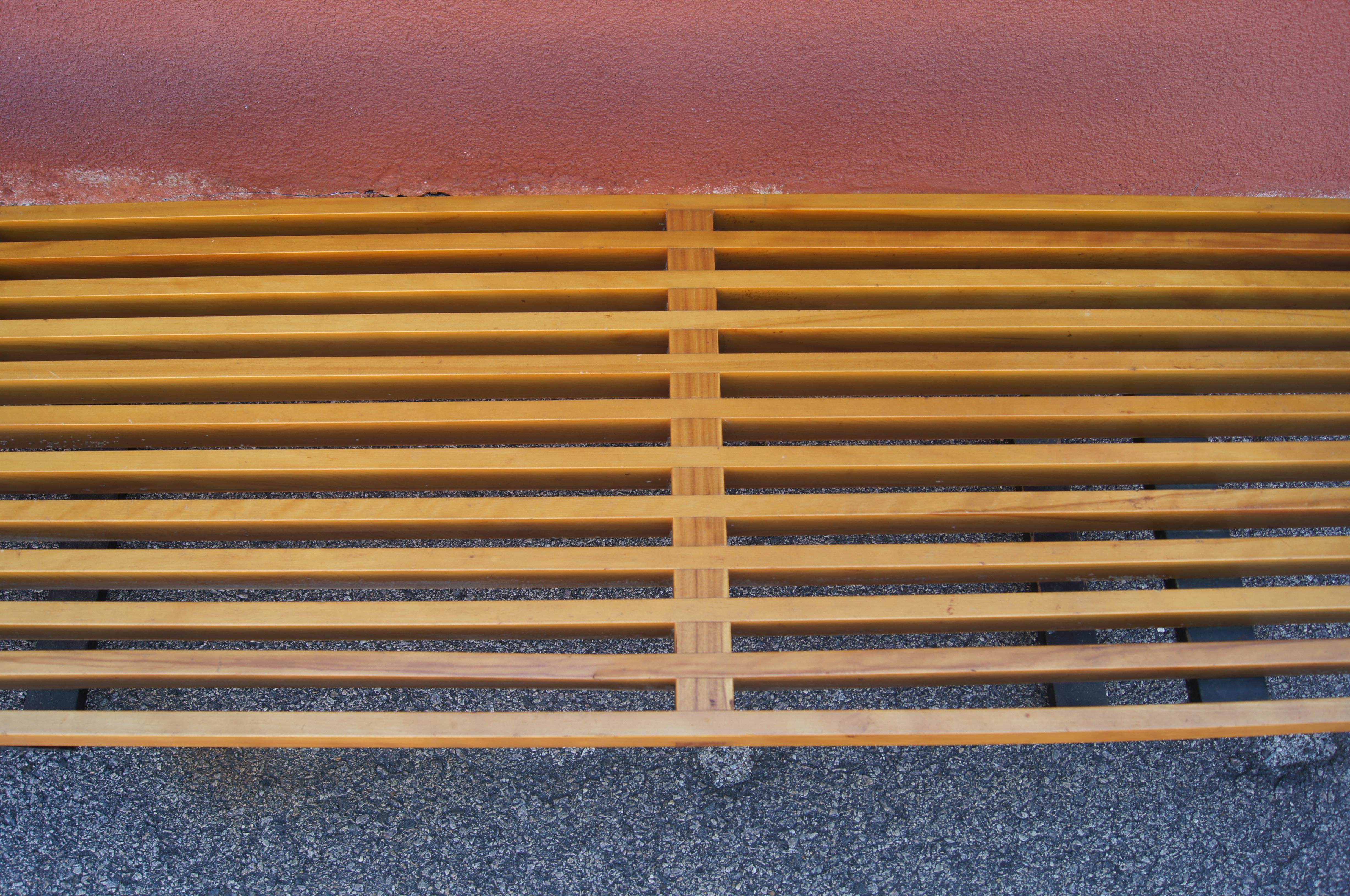 American Long Platform Bench, Model 4993, by George Nelson for Herman Miller