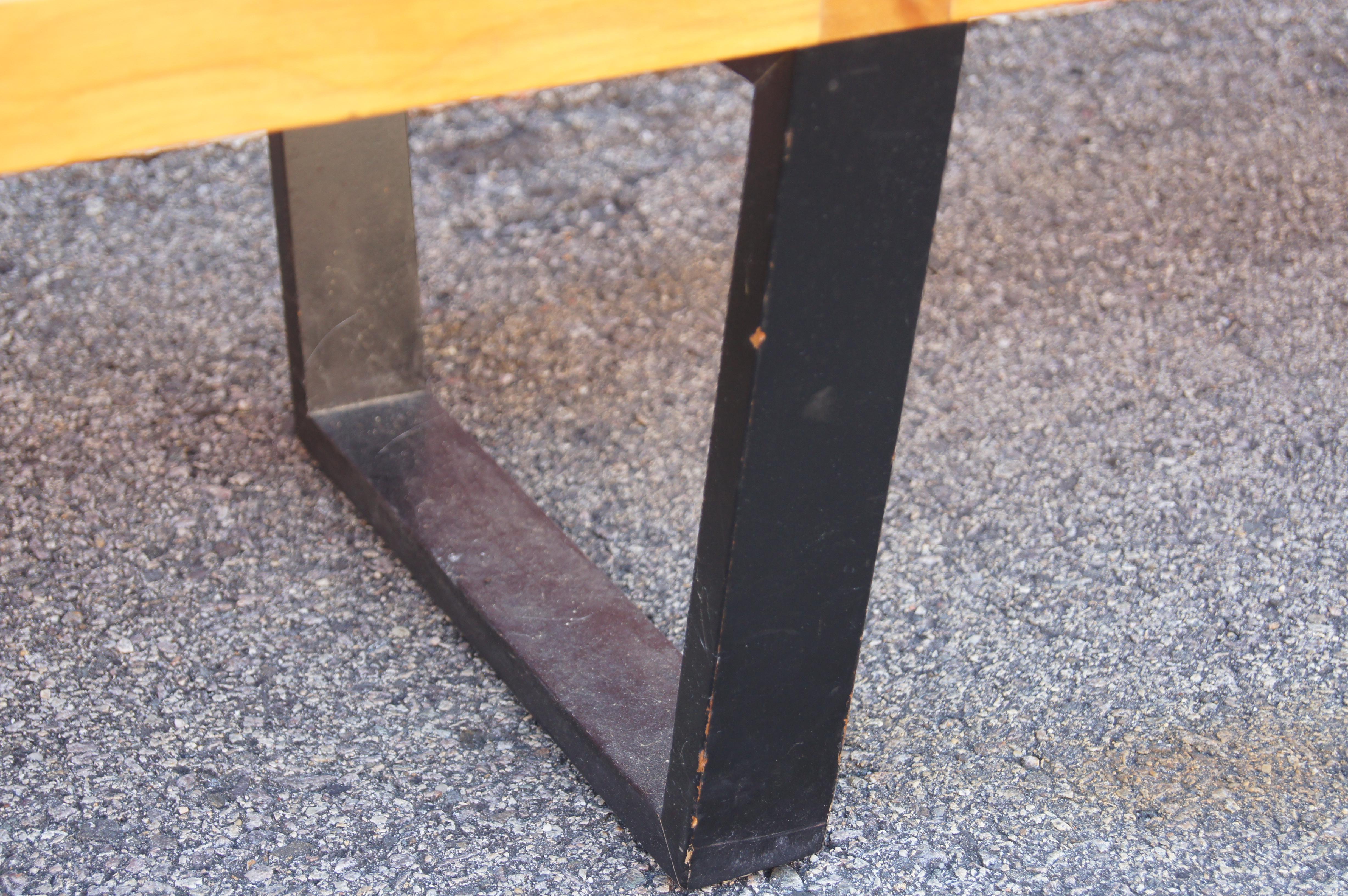 Mid-20th Century Long Platform Bench, Model 4993, by George Nelson for Herman Miller
