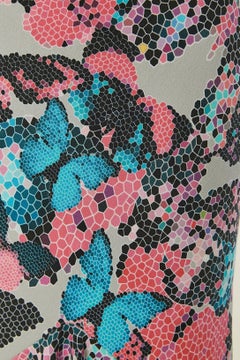 Long printed evening dress with drag VERSACE Collection New with tag