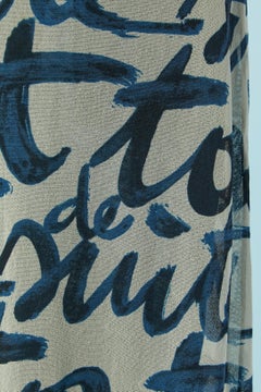 Long printed stretch tulle skirt JEAN-PAUL GAULTIER MAILLE